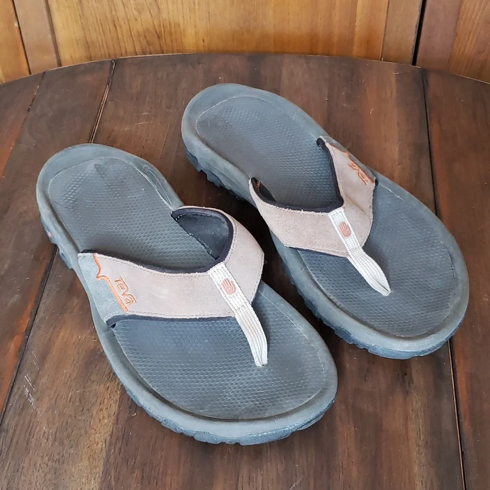 Teva Men's KATAVI Thong Flip Flop Sandal Sz 8